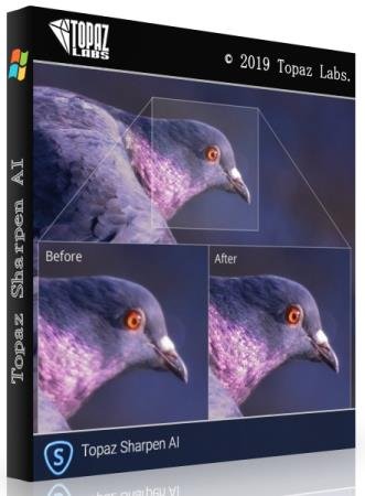 постер к Topaz Sharpen AI 2.2.0 RePack & Portable by TryRooM